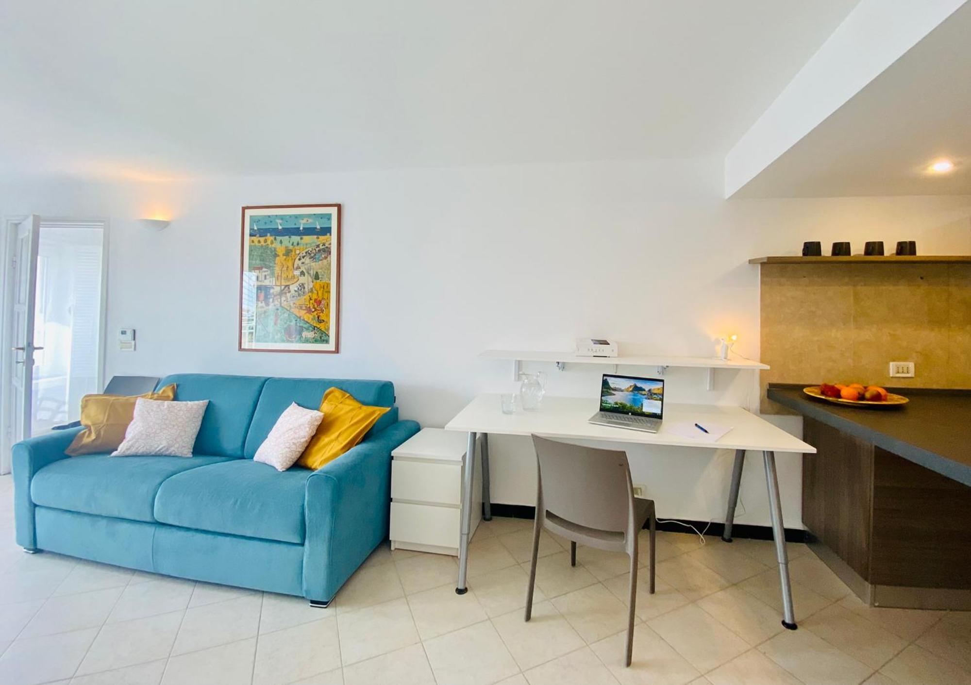 Beautiful Flat With Terrace And Sea View - Free Parking Appartamento Genova